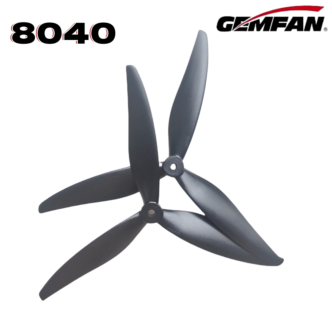 Fpv Drone Motor - Gemfan 8040 8X4X3 3-blade 8 بوصة