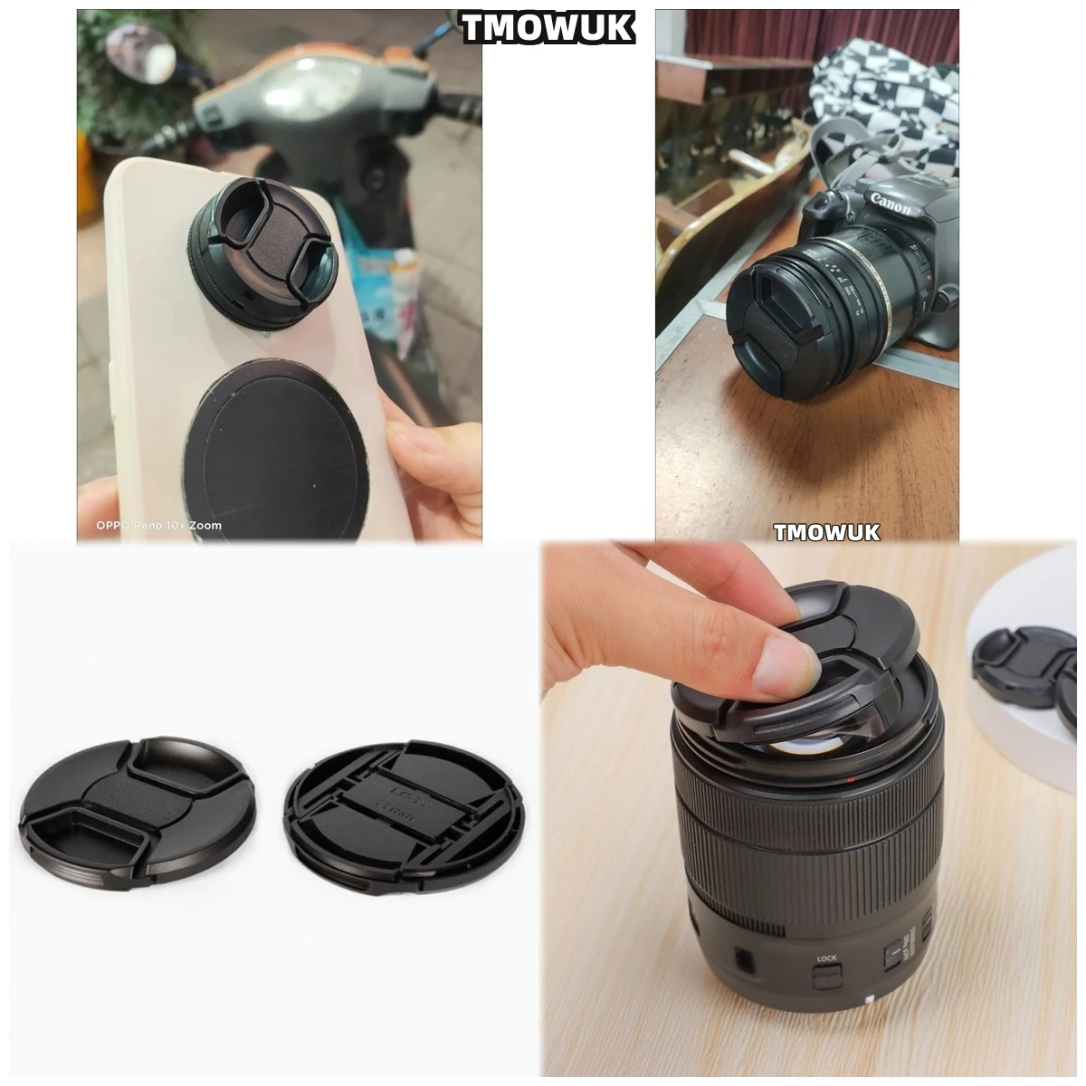 Canon Camera Eos M50 Mark Ii - غطاء حماية لعدسة الكاميرا لطرازات كانون