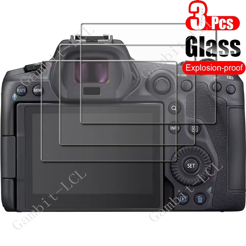 Canon Camera Eos R8 - 3 قطعة الزجاج المقسى لكانون EOS