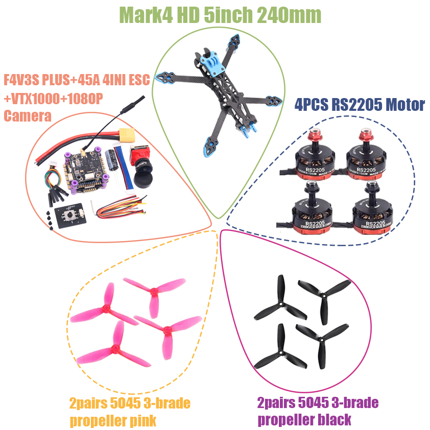 Betaflight Fc F4 - وحدة تحكم طيران Happy F4V3S PLUS
