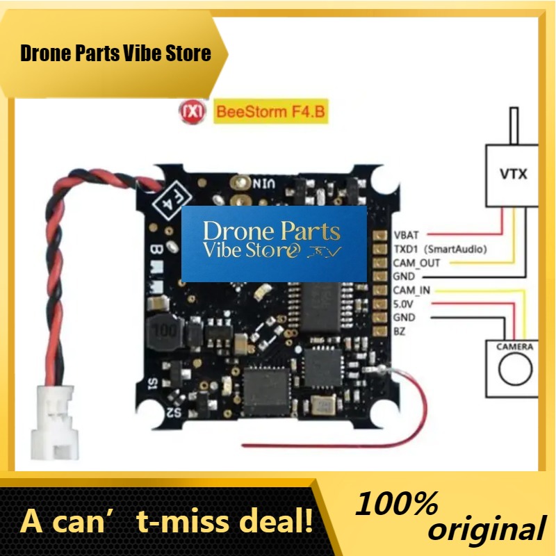 Betaflight Fc F4 - لوحة تحكم طيران DronePOversky Inductrix F4
