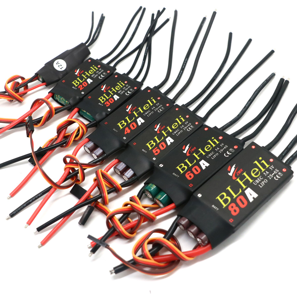 Fpv Drone Receiver - BLHeli فرش ESC 80A 12A 20A