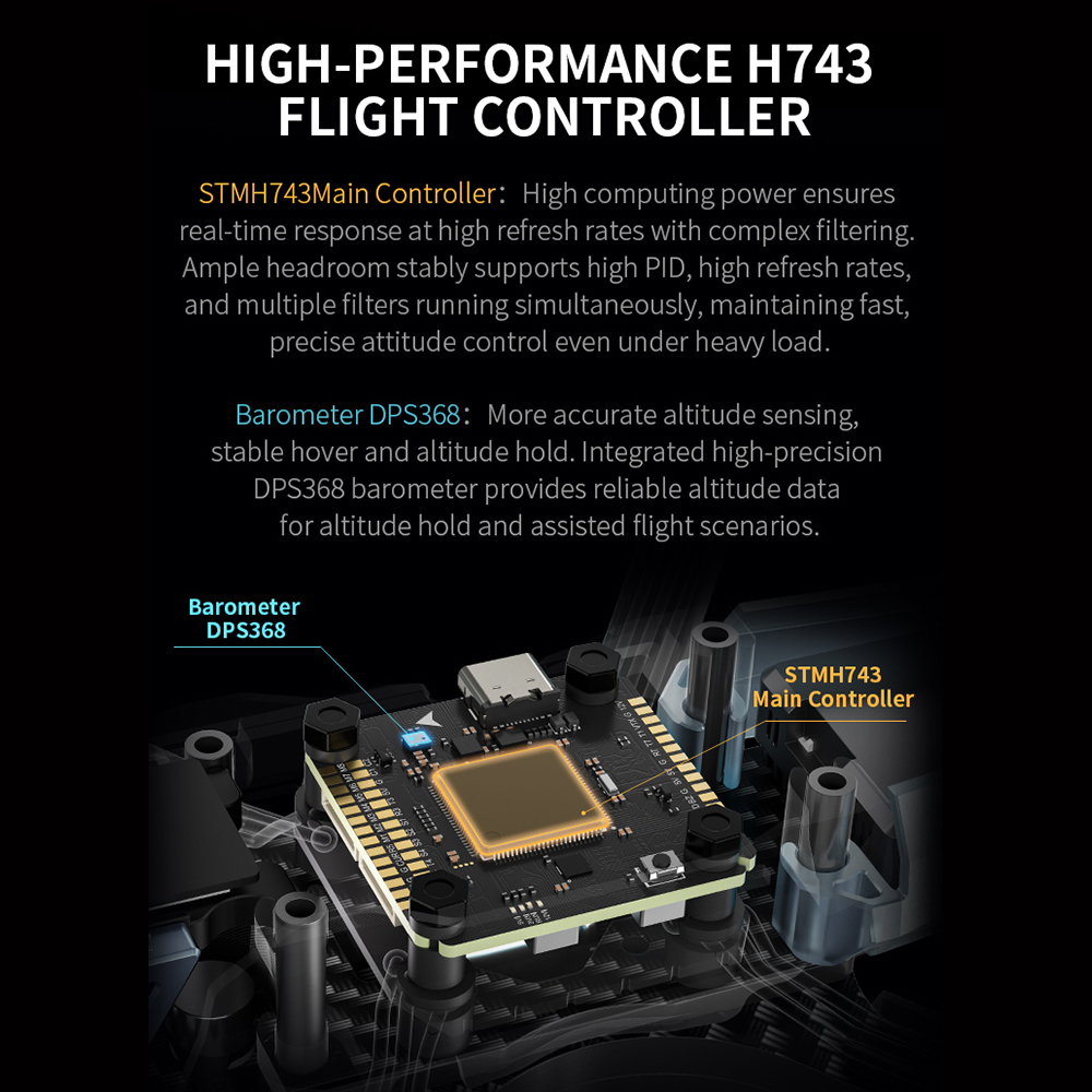 وحدة تحكم طيران Axisflying H74 - مراجعة Fpv Drone Flight Controller وسعره