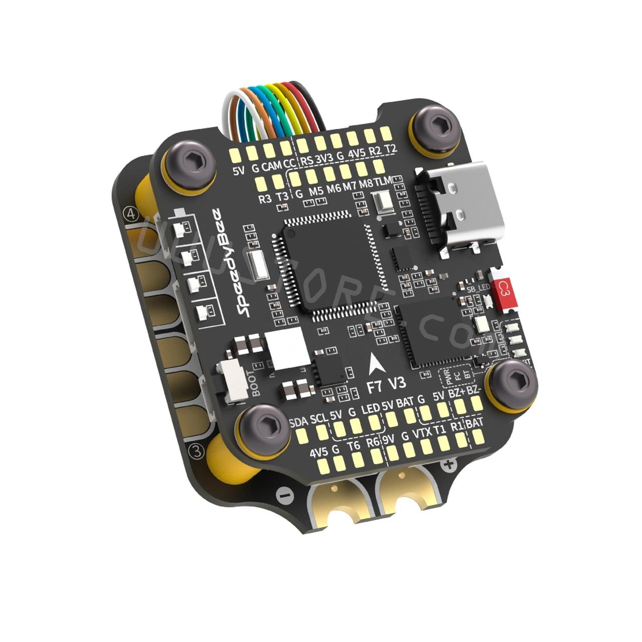 جديد SpeedyBee F7 V3 BL32 50A  - مراجعة Betaflight Fc F7 وسعره
