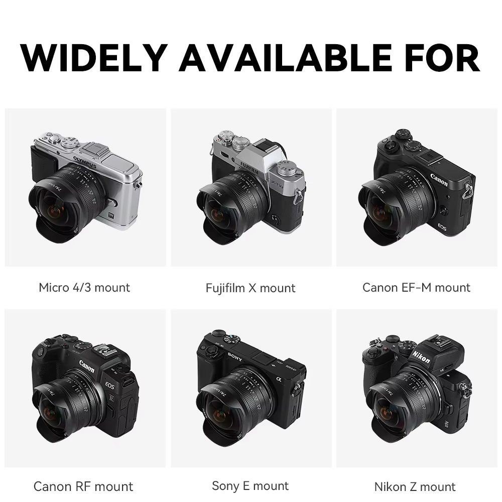 عدسة 7artisans 7.5mm F2.8 II A - مراجعة Canon Camera Eos M50 Mark Ii وسعره