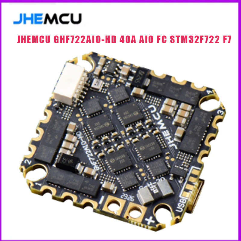 JHEMCU GHF722AIO-HD 40A AIO FC - مراجعة Betaflight Fc F7 وسعره