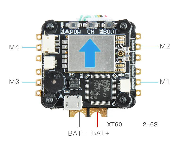 وحدة تحكم طيران Betaflight_3.1 - مراجعة Betaflight Fc F4 وسعره