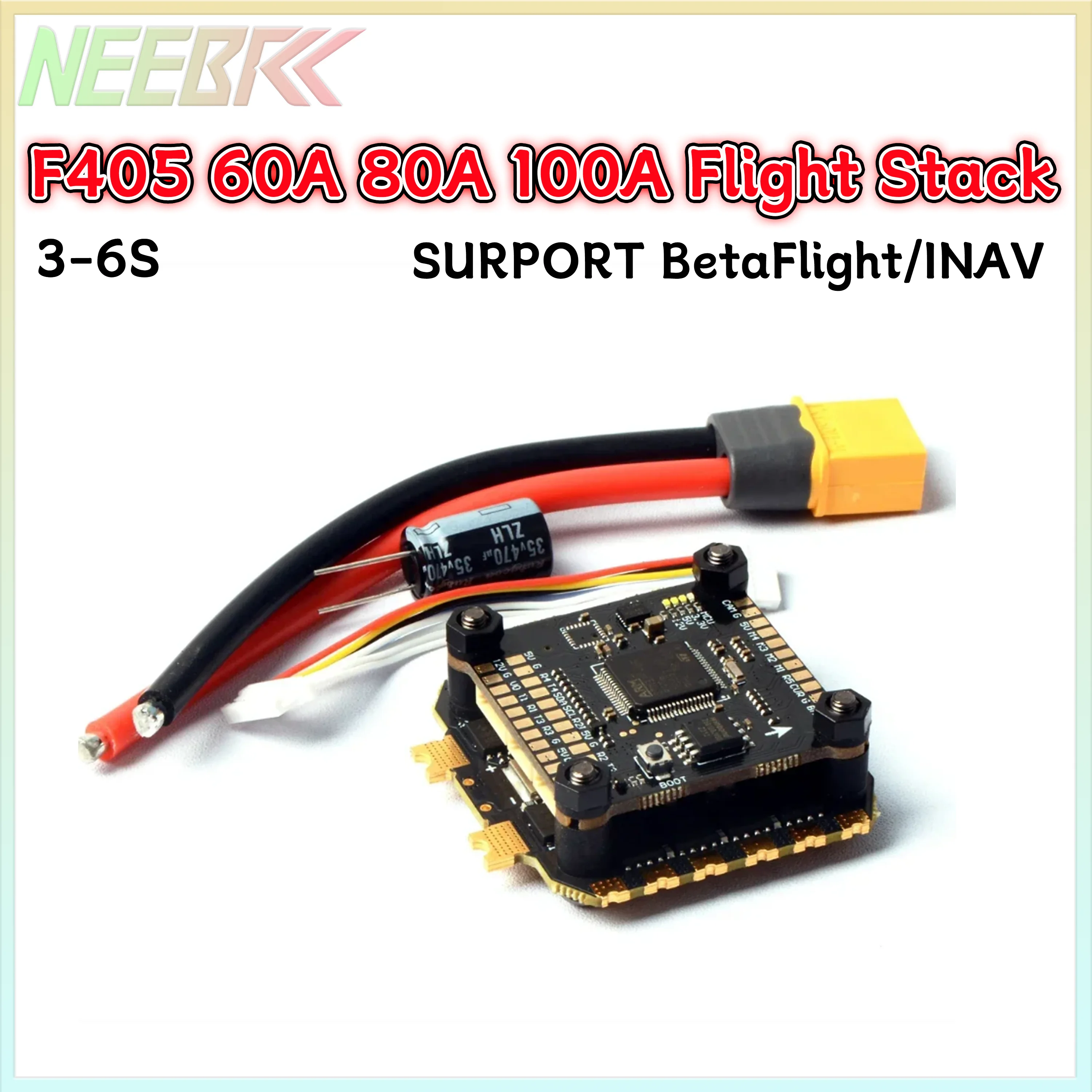 وحدة تحكم طيران SmCpF405 F4 V3 - مراجعة Betaflight Fc F4 وسعره