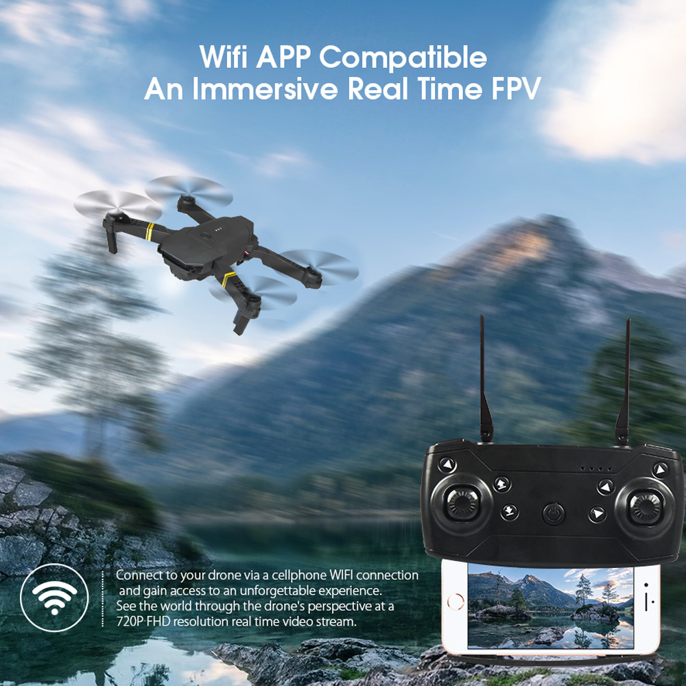 طائرة بدون طيار للتصوير الجوي  - مراجعة Eachine Drone E58 وسعره