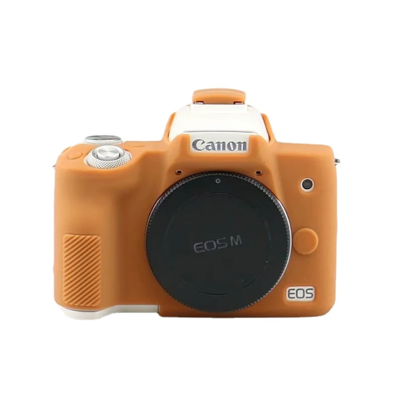 M50 سيليكون درع الجلد غطاء الج - مراجعة Canon Camera Eos M50 Mark Ii وسعره