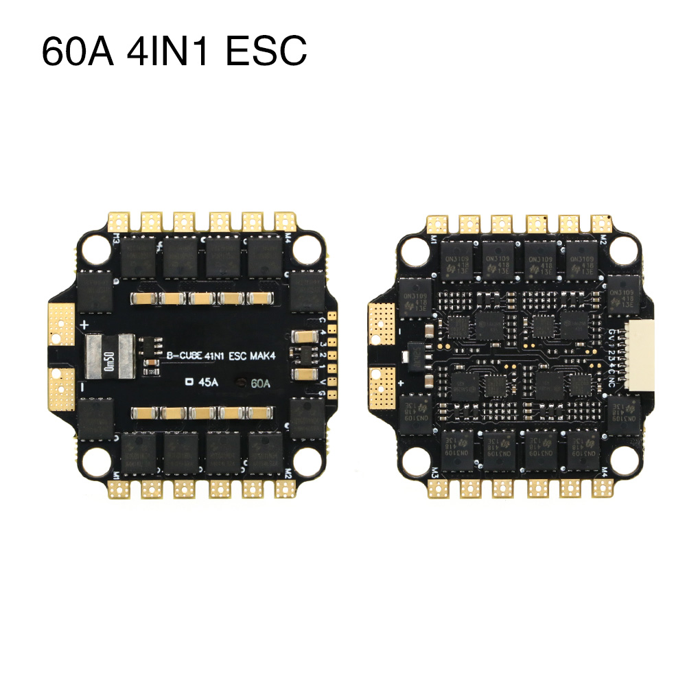 UAngel 4IN1 45A 60A ESC BLHELI - مراجعة Fpv Drone Esc وسعره