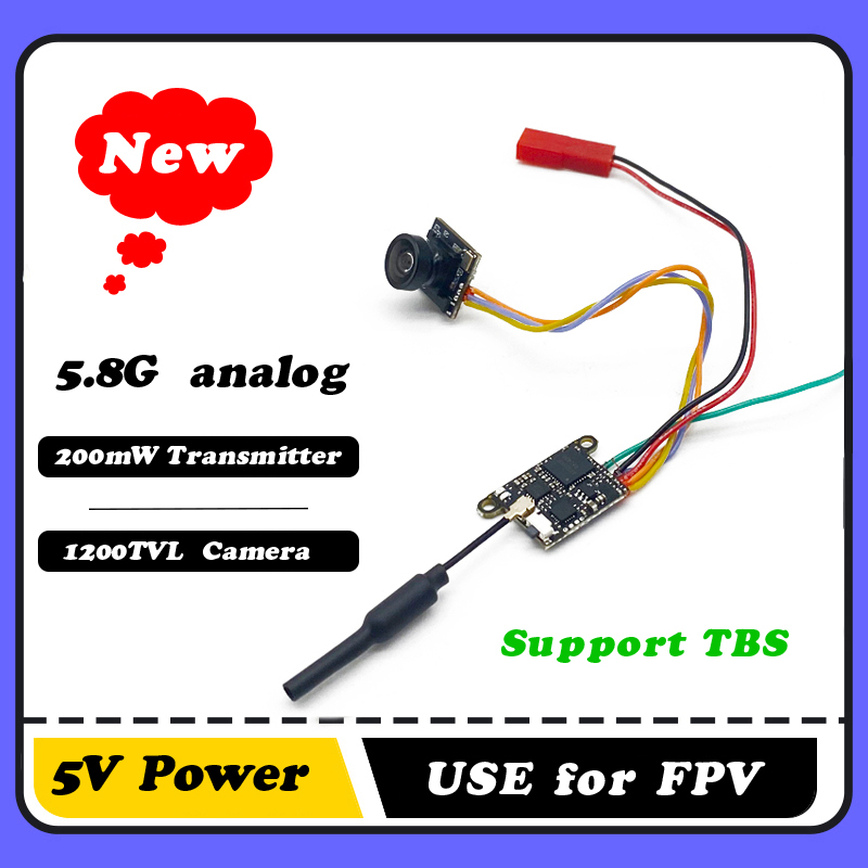 كاميرا SLONWAKE 5.8G 1200TVL F - مراجعة Fpv Drone Camera وسعره