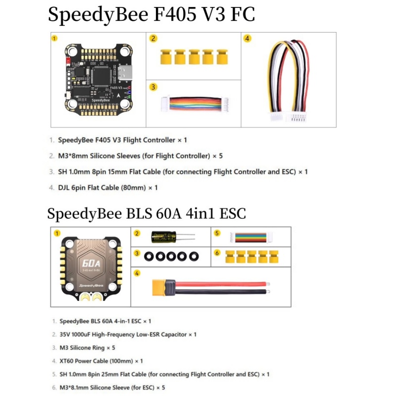 مجموعة SpeedyBee F4 F405 V4 55 - مراجعة Betaflight Fc F4 وسعره