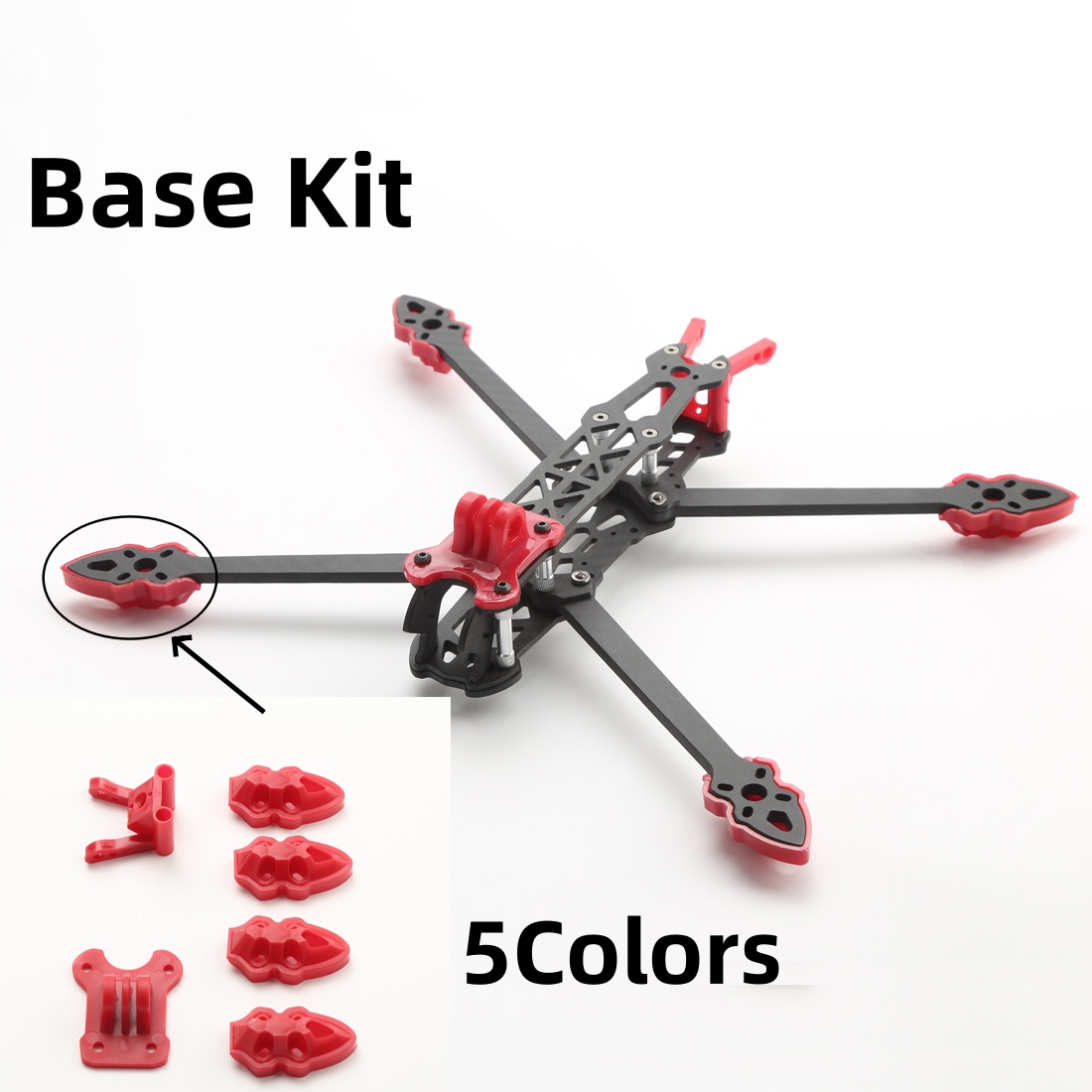 إطار Mark4 مقاس 5 بوصة / 7 بوص - مراجعة Fpv Drone Tool Kit وسعره