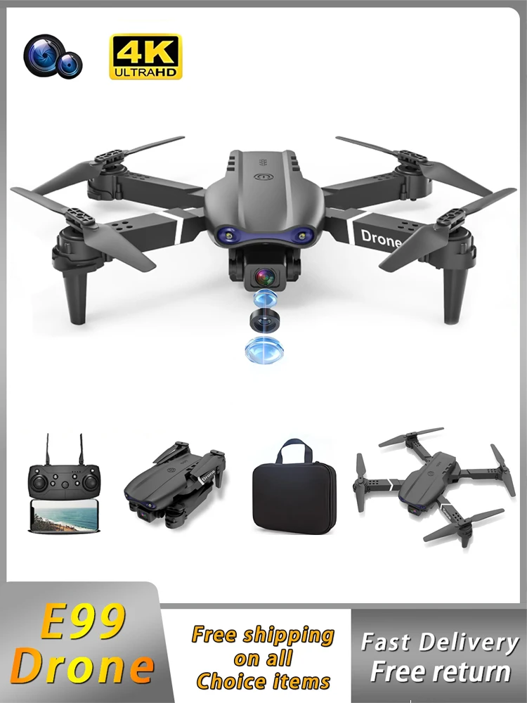 تثبيت الارتفاع E99 طائرة بدون  - مراجعة Eachine Drone E58 وسعره