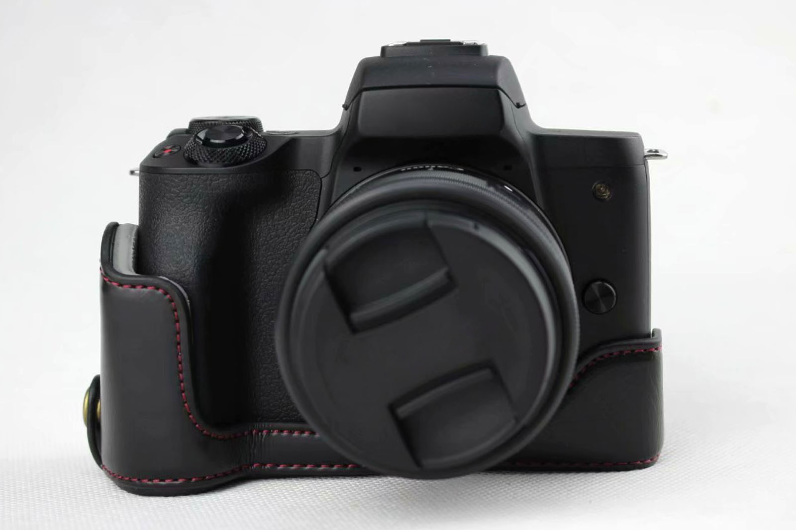 حافظة جلدية لحماية نصف حافظة ل - مراجعة Canon Camera Eos M50 Mark Ii وسعره