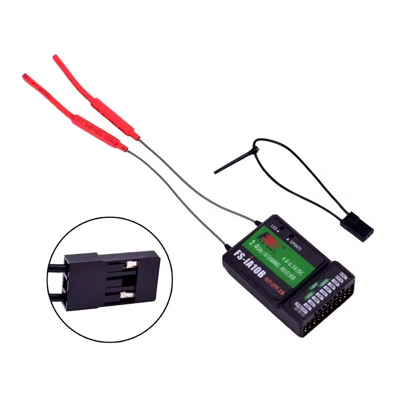 جهاز استقبال Flysky FS-iA10B ب - مراجعة Fpv Drone Receiver وسعره