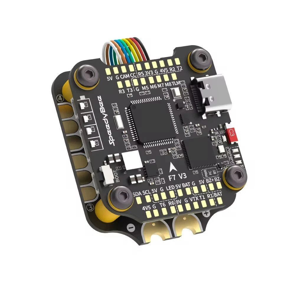 30.5x30.5 مللي متر SpeedyBee F - مراجعة Fpv Drone Flight Controller وسعره